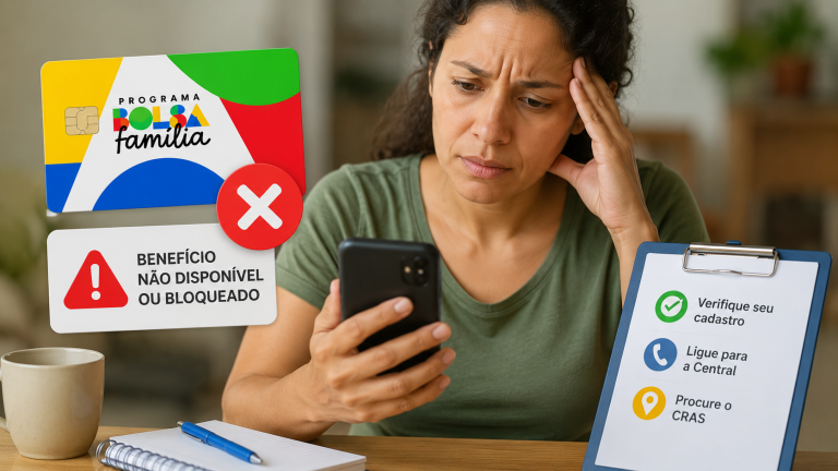 Bolsa Família não caiu ou está bloqueado? Veja o que fazer