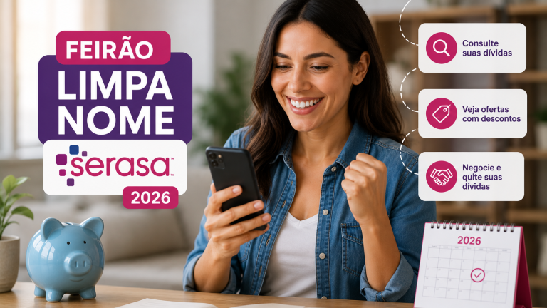 Feirão Limpa Nome Serasa 2026: como funciona e como negociar