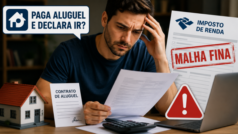 Você paga aluguel e declara IR? Existe um erro que coloca quase todo mundo na malha fina